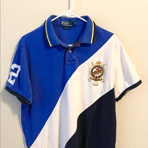 Vintage Polo Ralph Lauren rugby shirt-Sz xl Navy